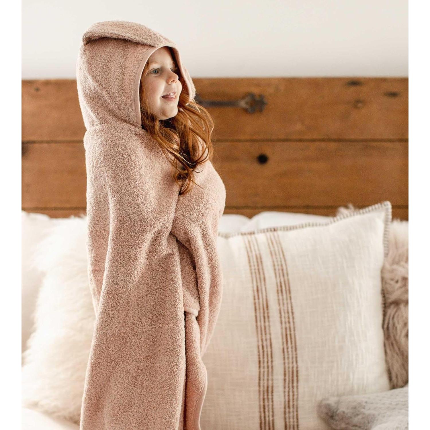 Toalla con Capucha de Animales Burt's Bees Baby 100% Algodón