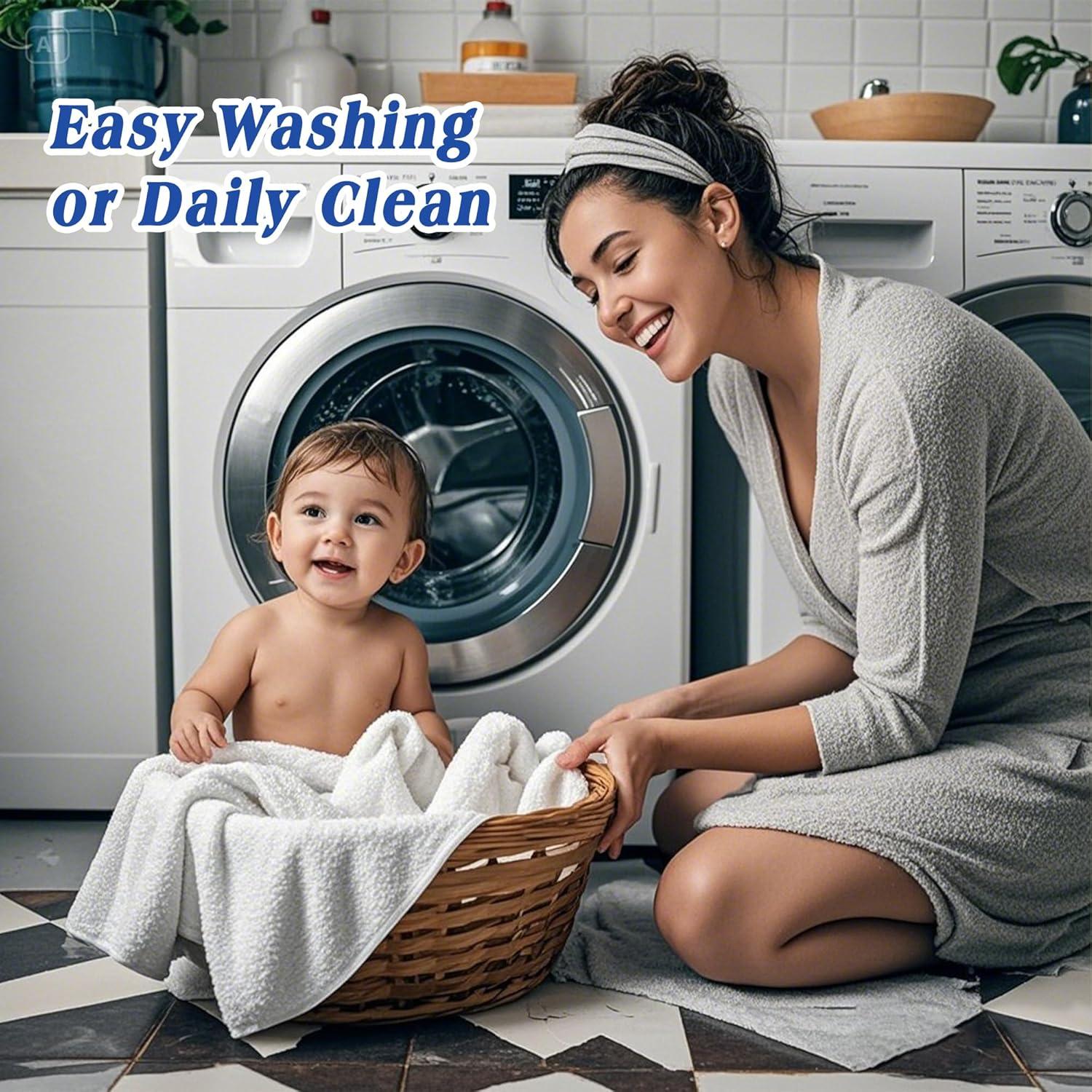 Paquete de 2 Toallas de Baño con Capucha INSPEAUTY 139.7x69.9cm