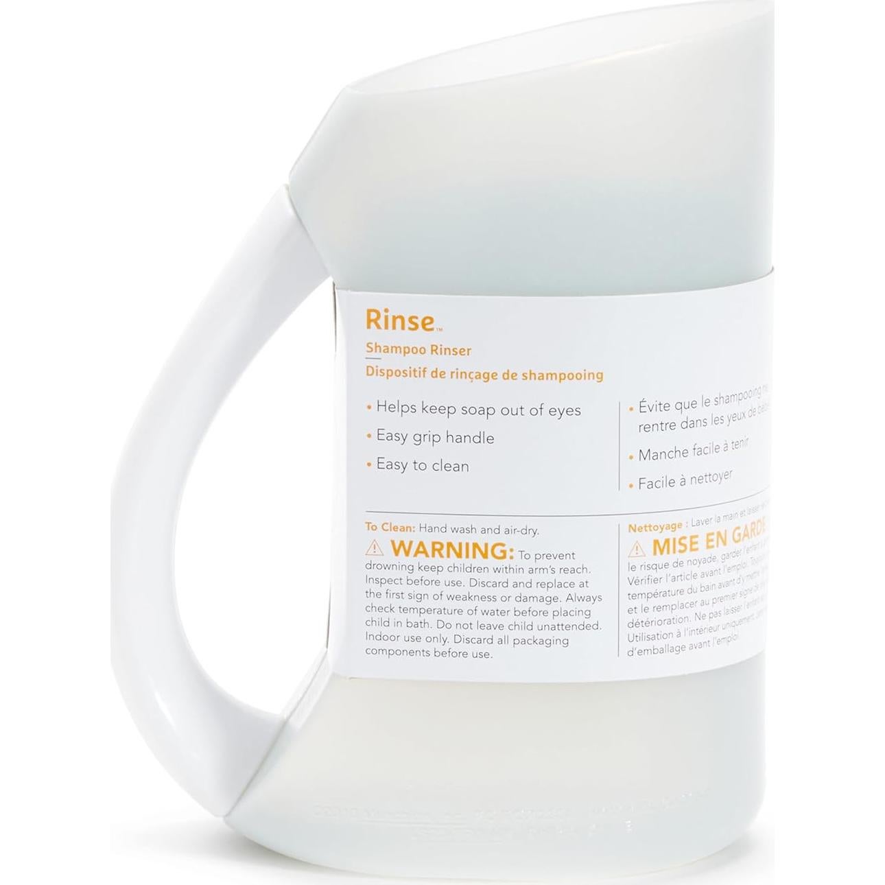 Taza de Enjuague de Champú Munchkin, Borde Suave, 1 Cuenta