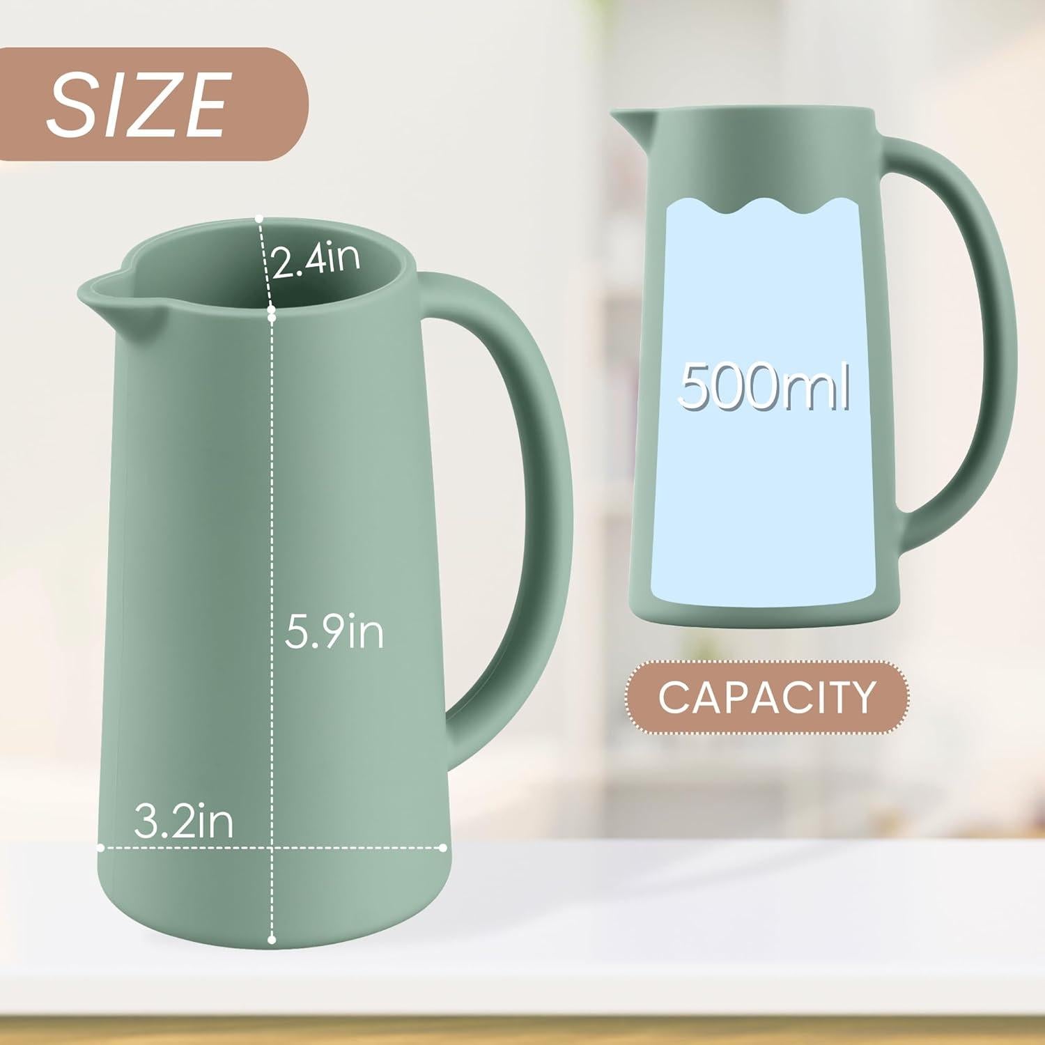 Taza de Enjuague para Bebés Mintlyfe 500 ml Silicona Azul