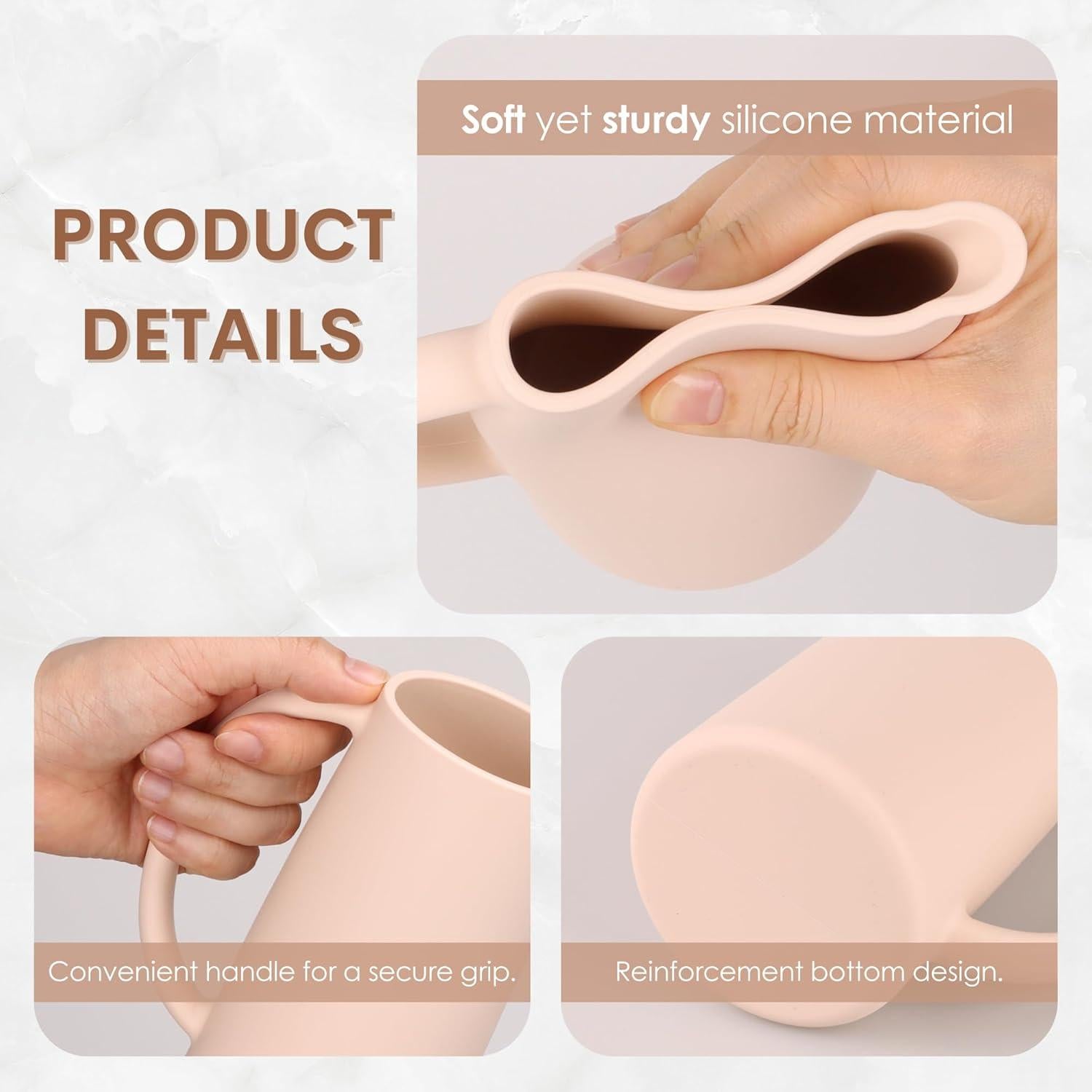 Taza de Enjuague para Bebés Mintlyfe 500 ml Silicona Azul