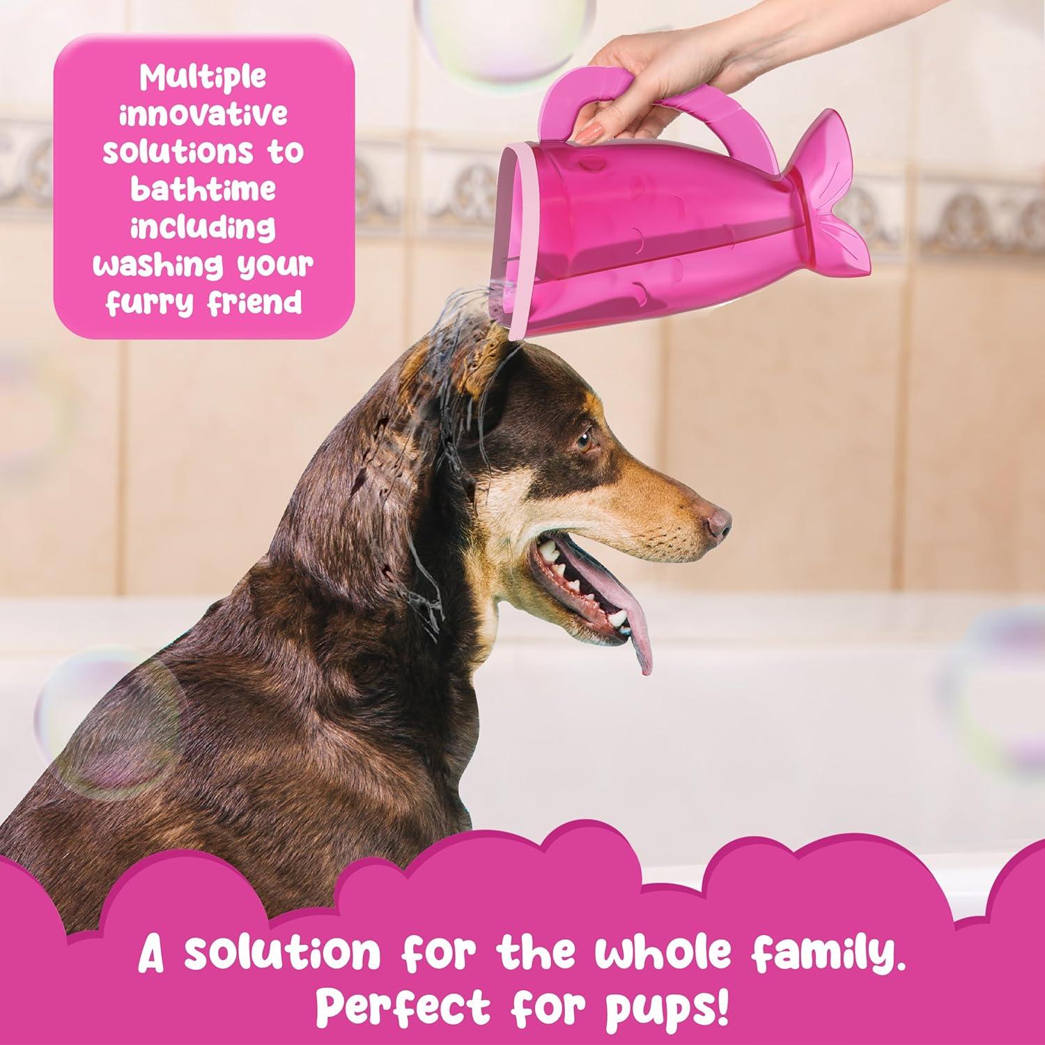 Taza de Enjuague para Bebés Justchee Rosa - Sin Lloros, Libre de BPA