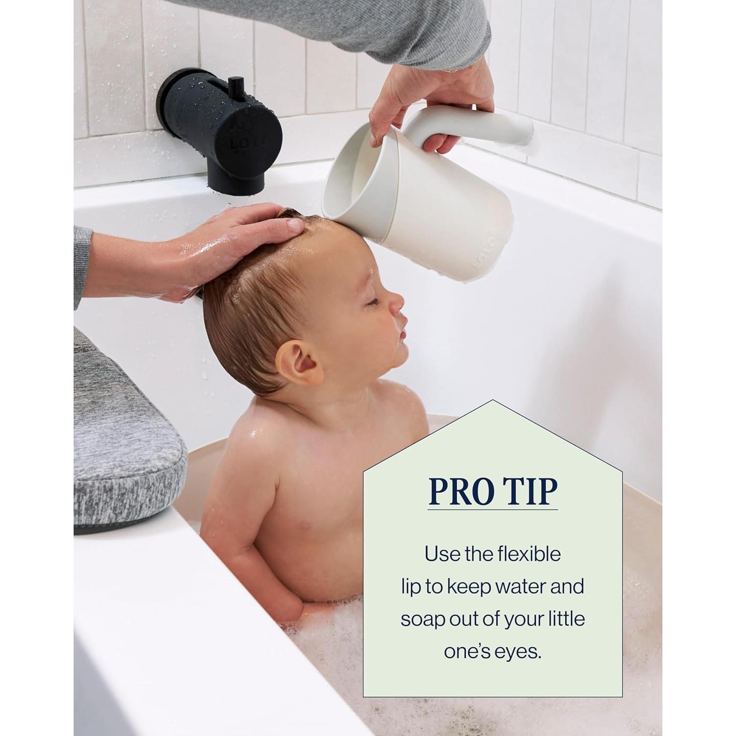 Taza de Baño para Bebé Lalo Coco - Sin Lagrimas, Ligera, No Tóxica