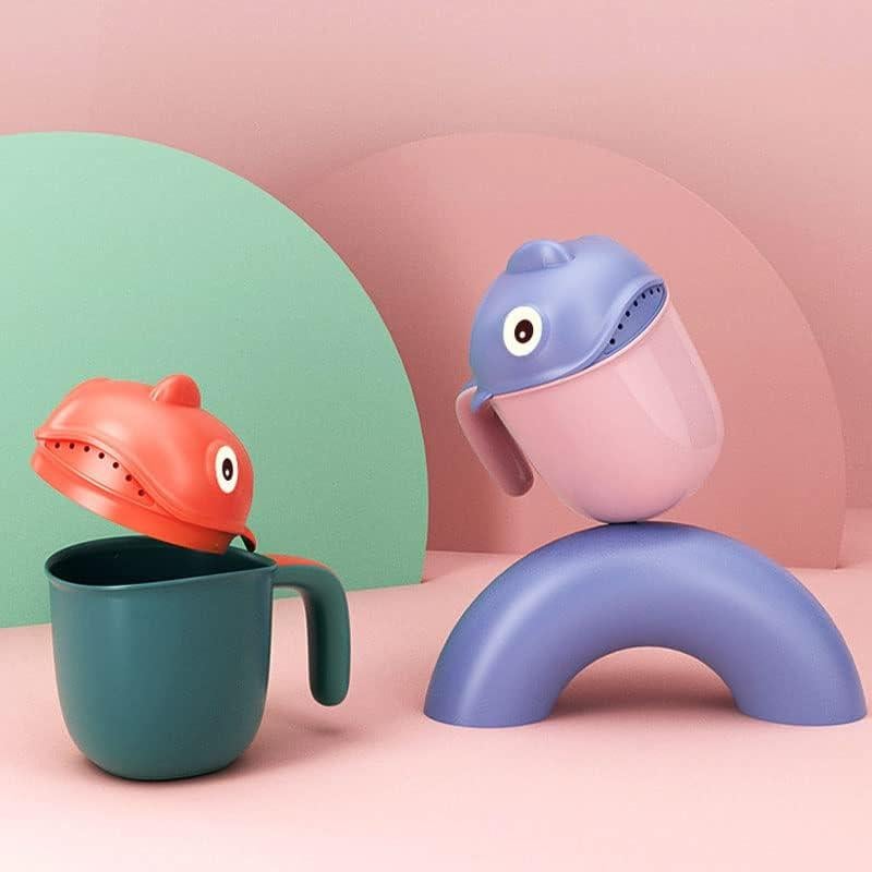 Taza de Enjuague para Bebés EUBUY en Forma de Pez Rosa