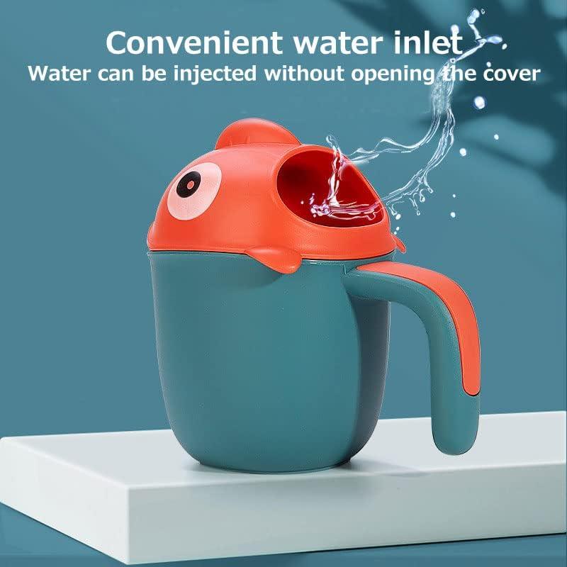 Taza de Enjuague para Bebés EUBUY en Forma de Pez Rosa