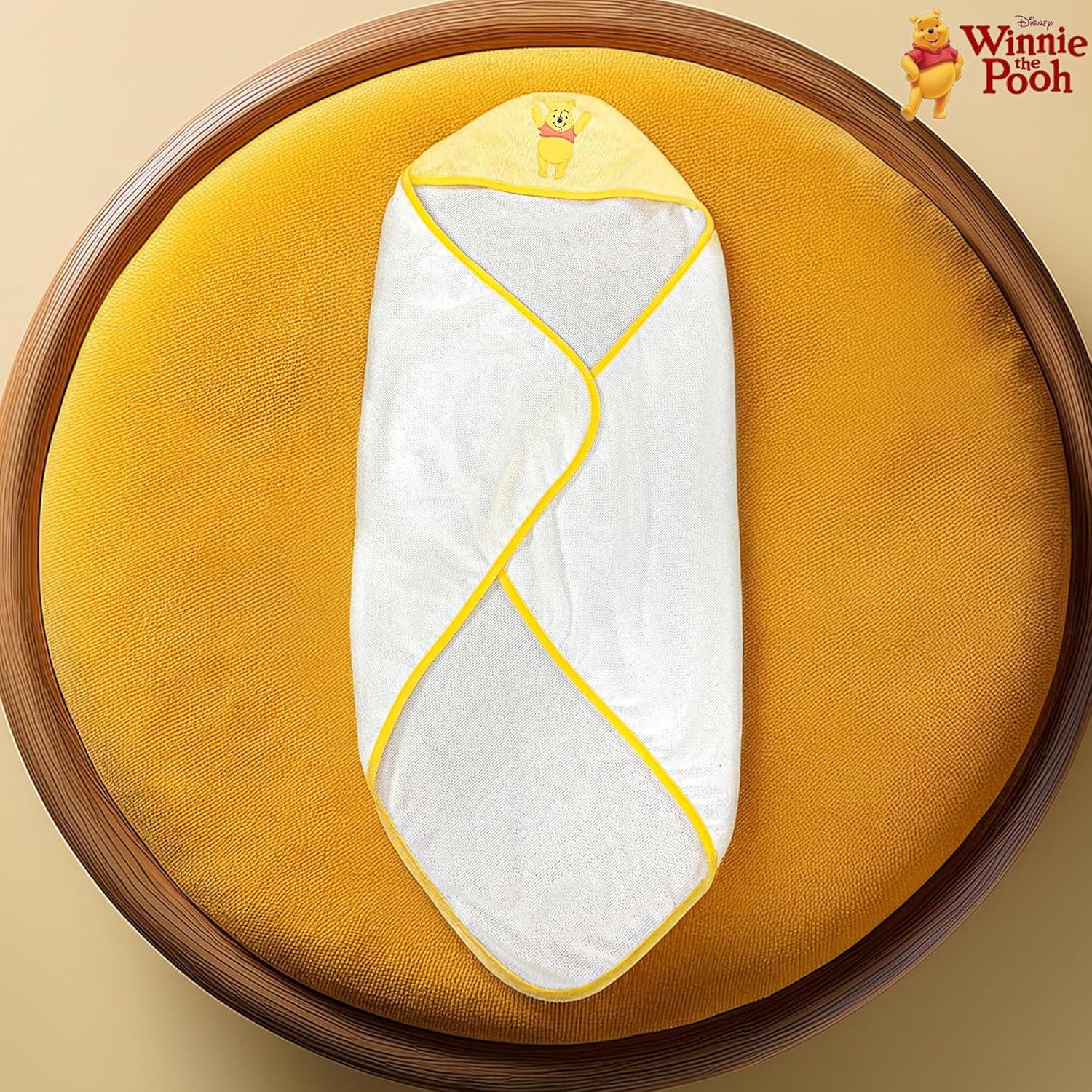 Juego de Toallas de Baño Cudlie Winnie the Pooh con Capucha