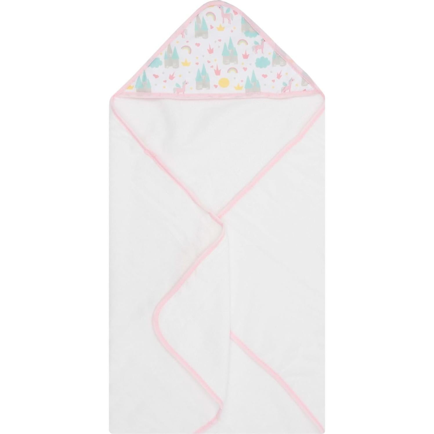 Toallas de Bebé con Capucha Little Celebrity 3 Piezas Unicornio