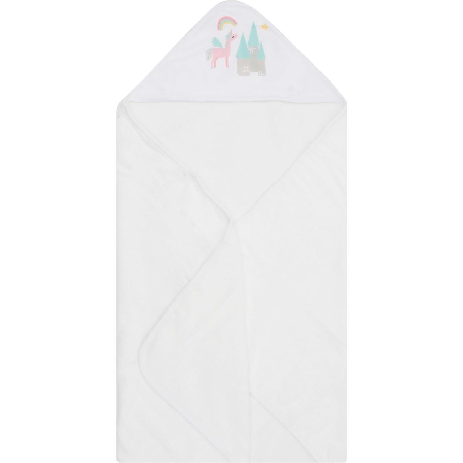 Toallas de Bebé con Capucha Little Celebrity 3 Piezas Unicornio