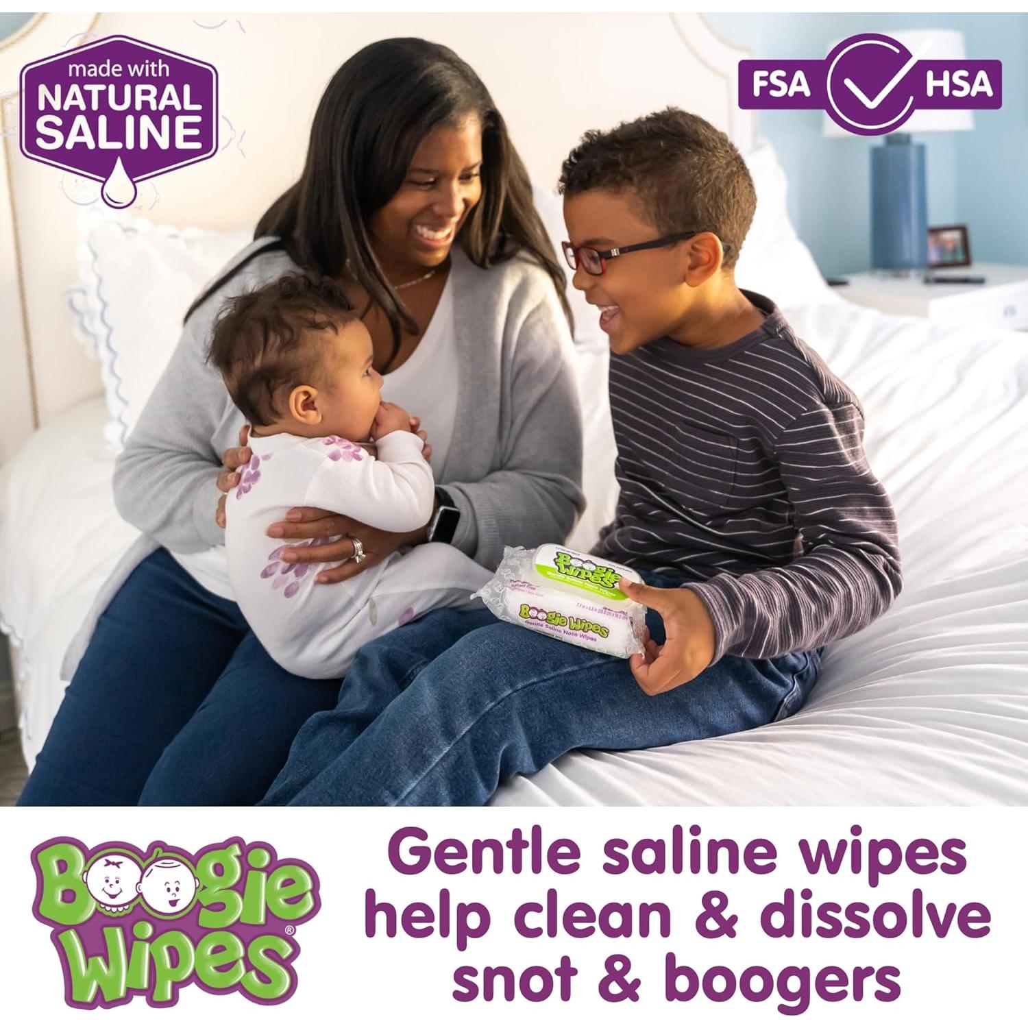 Toallitas Húmedas Sin Fragancia Boogie Wipes 180 Unidades