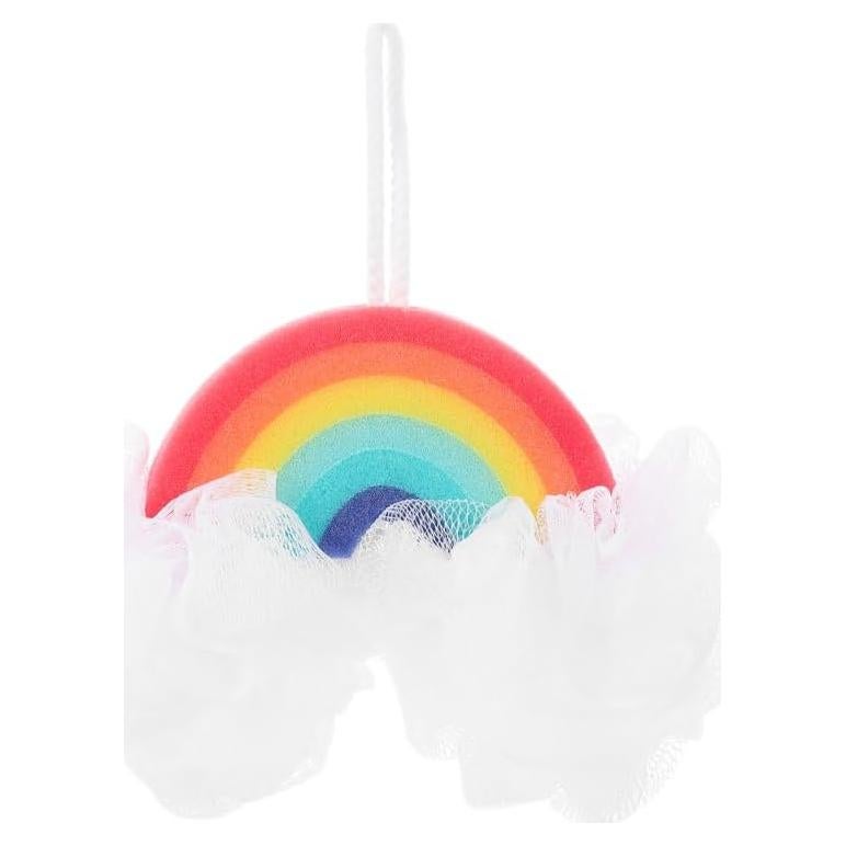 Esponja de Baño Exfoliante FRCOLOR Arcoíris para Niños