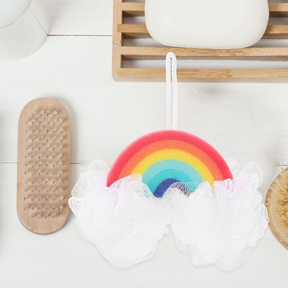 Esponja de Baño Exfoliante FRCOLOR Arcoíris para Niños