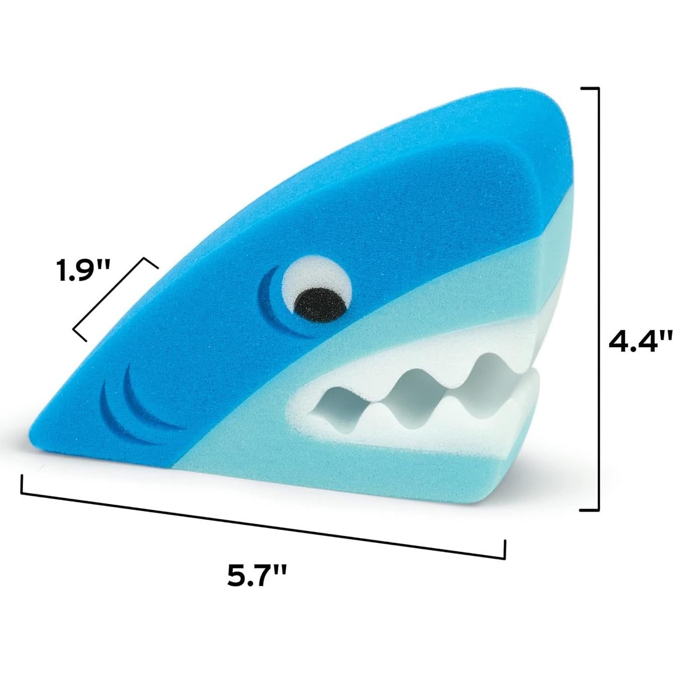 Esponjas de Baño para Niños Fred Bath Biters Tiburón - 2 Unidades