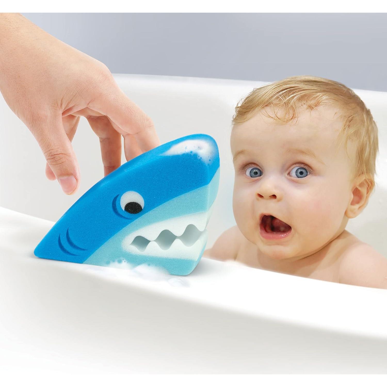 Esponjas de Baño para Niños Fred Bath Biters Tiburón - 2 Unidades