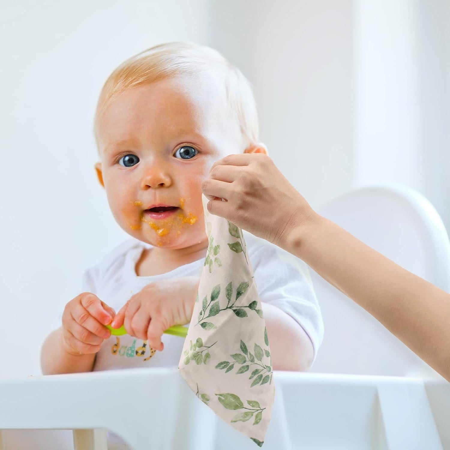 Toallitas de Muselina para Bebé LifeTree - 6 Unidades 27x27cm