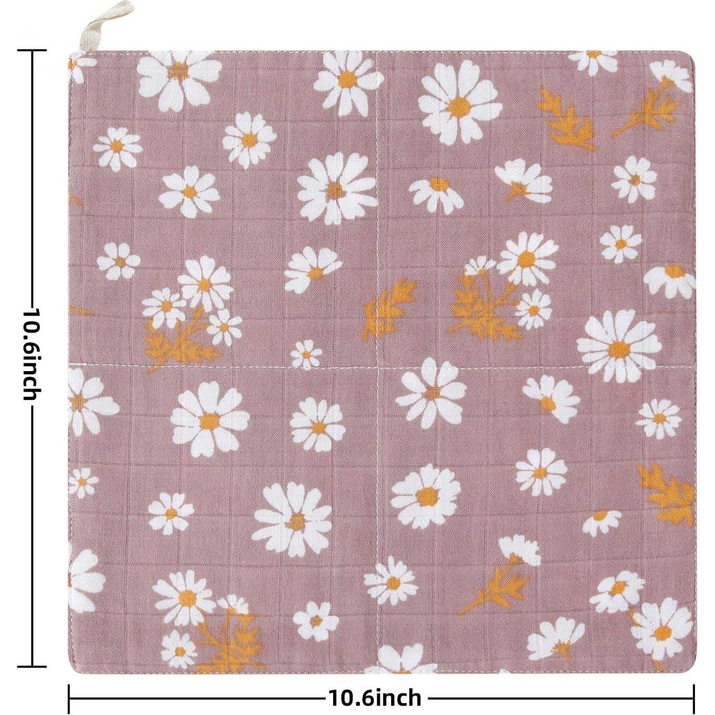 Toallitas de Muselina para Bebé LifeTree - 6 Unidades 27x27cm