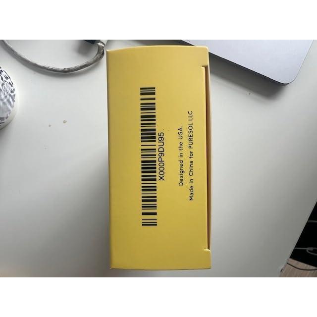 Esponja de Baño Exfoliante PureSOL Konjac Cúrcuma 100% Natural