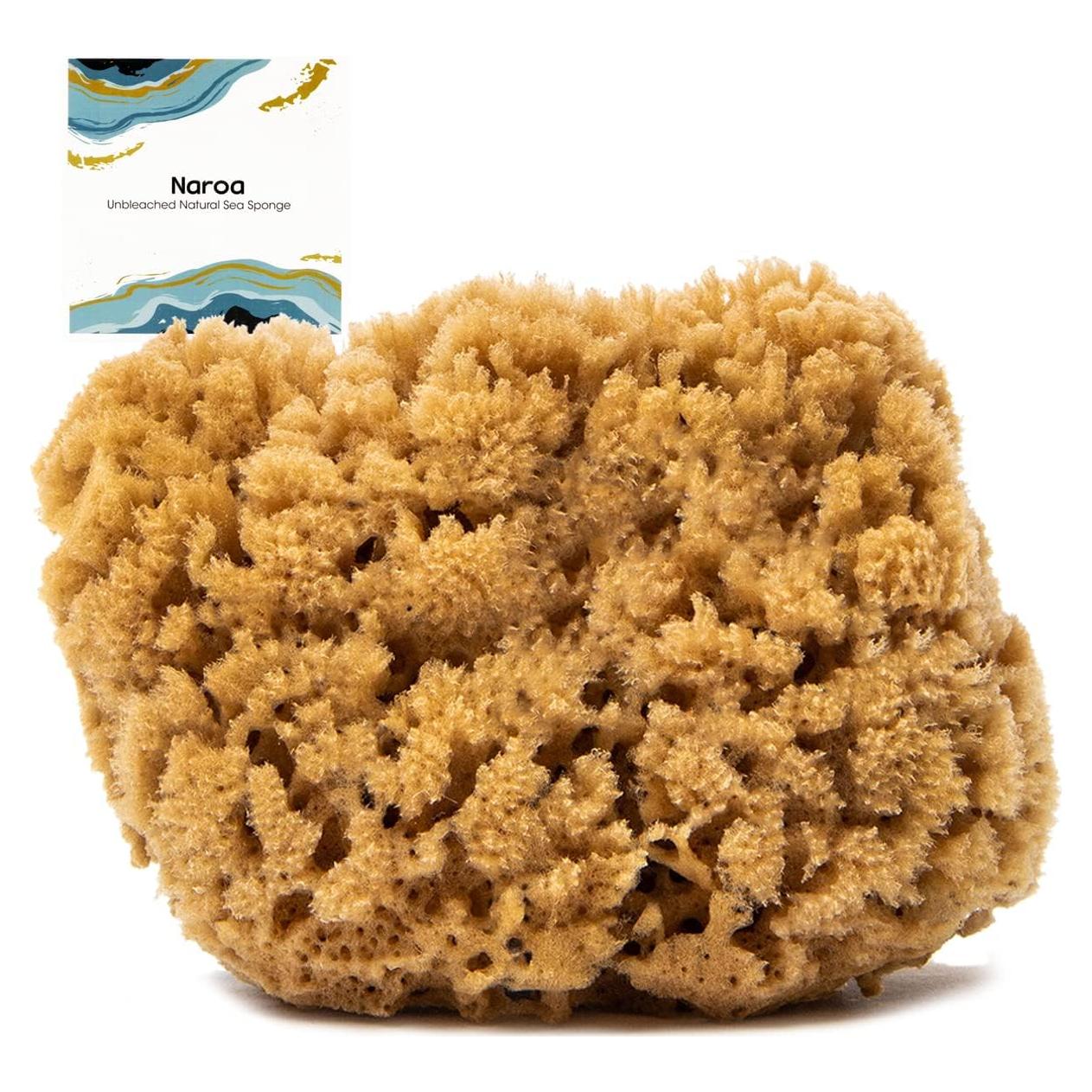 Esponja de Ducha Natural Naroa Grande Exfoliante Sin Plástico