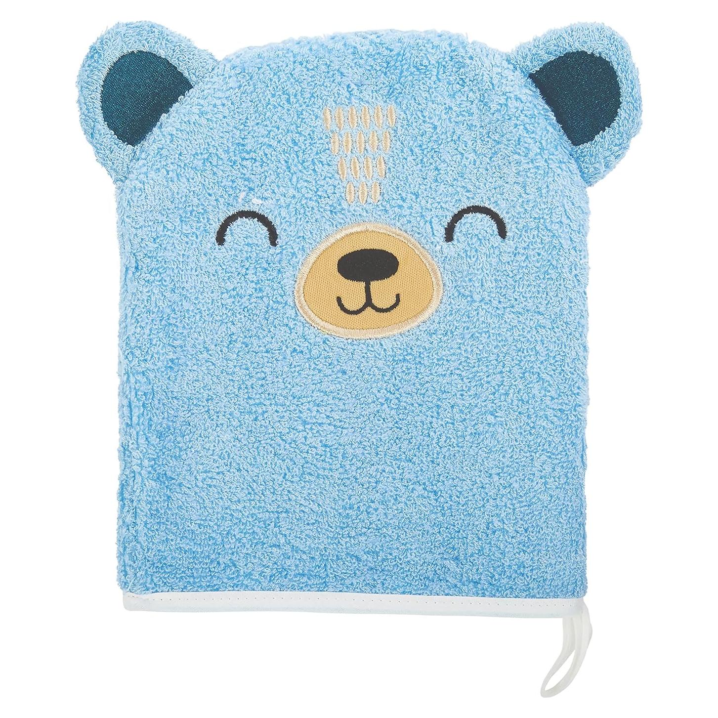 Mitón de Baño C.R. Gibson Osito Bonito 100% Algodón Unisex