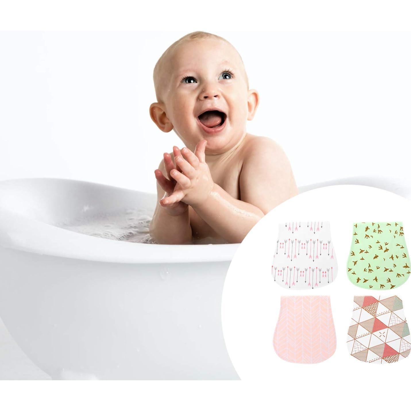 Esponjas de baño para bebés Lurrose 3pcs ultra suaves