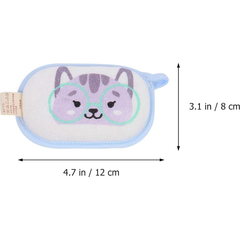 Esponjas de baño para bebés Lurrose 3pcs ultra suaves