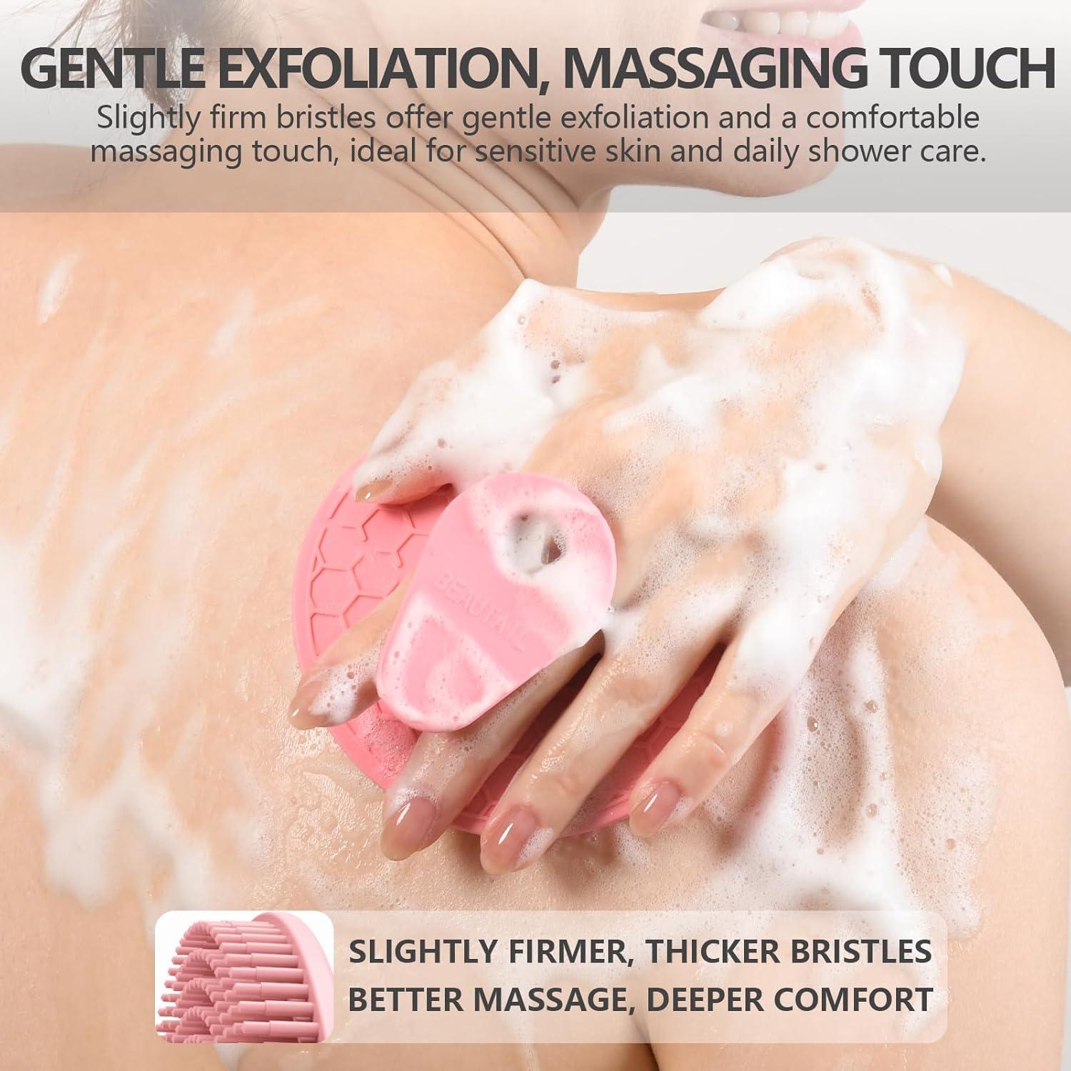 Juego de Exfoliantes Corporales y Faciales de Silicona BEAUTAIL