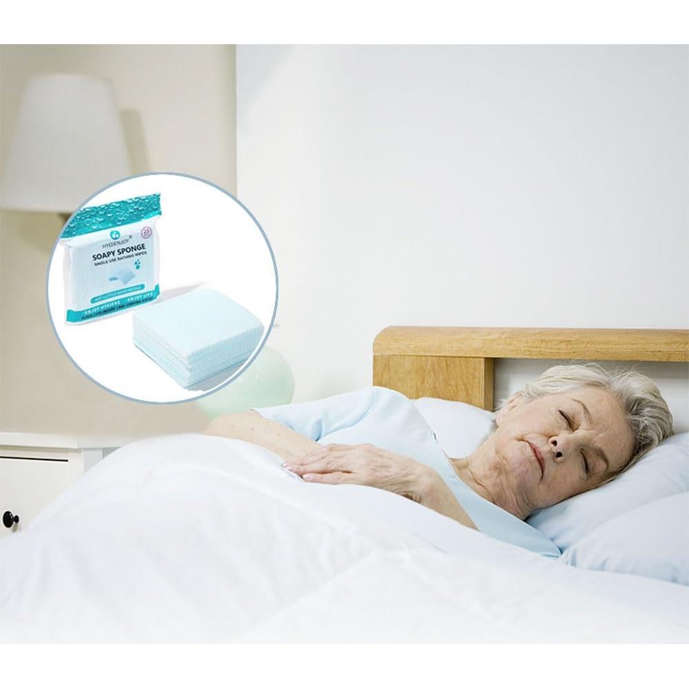 Esponjas de Baño Sin Enjuague Hygienjoy - 25 Unidades