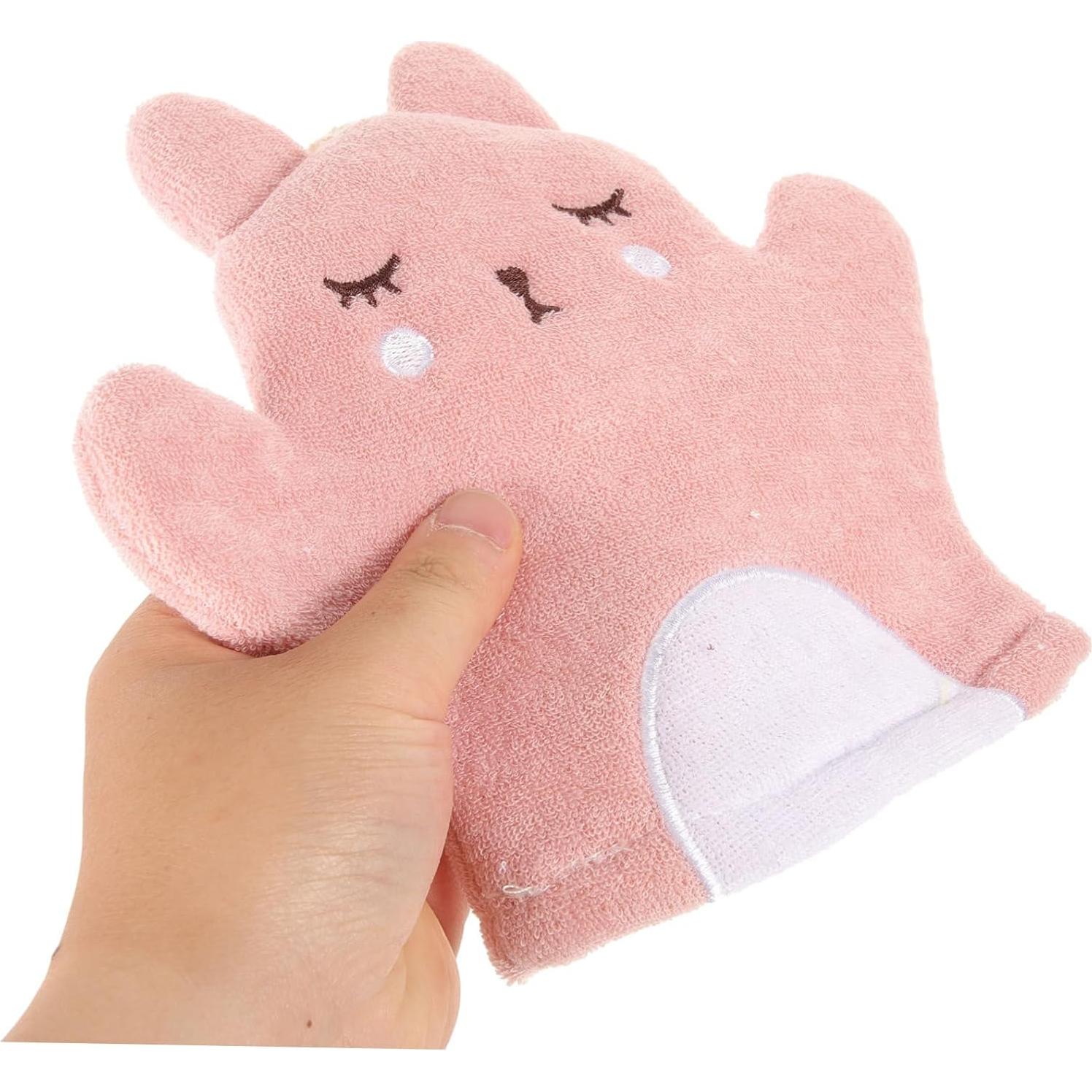 Guantes Exfoliantes GLEAVI 3 Piezas para Ducha Suaves 22x20cm