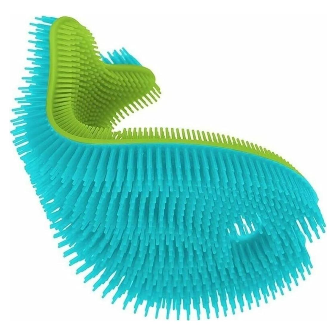 Exfoliante de Baño Silicona Innobaby Pez Aqua 14x7.6 cm