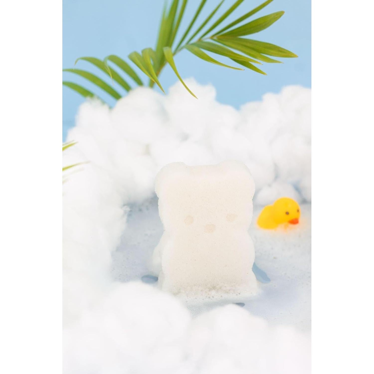 Esponja de Baño para Bebés BearCo 100% Natural Hipoalergénica