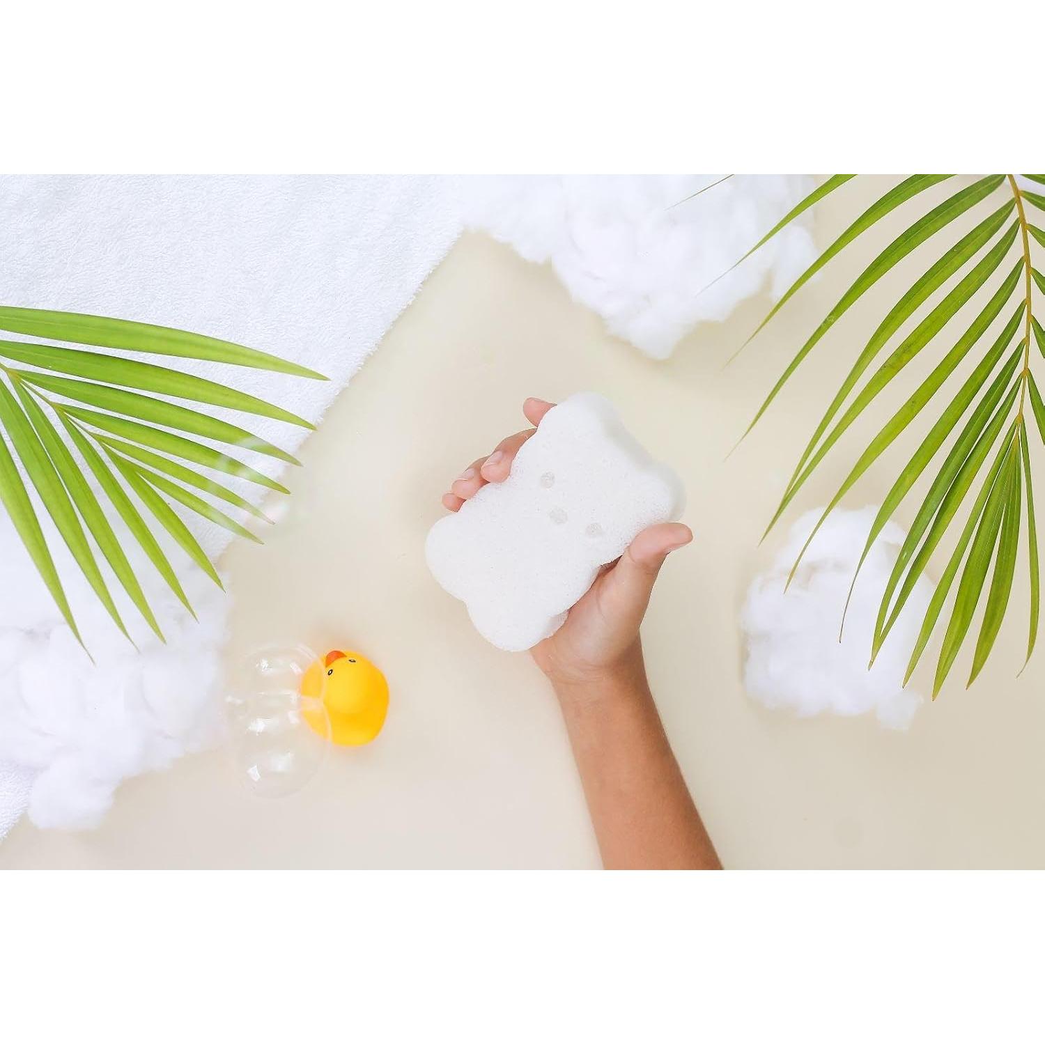 Esponja de Baño para Bebés BearCo 100% Natural Hipoalergénica