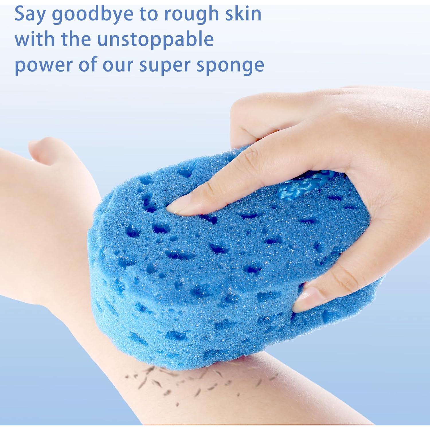 Esponjas Exfoliantes de Baño Suave LYMCY - 3 Pcs