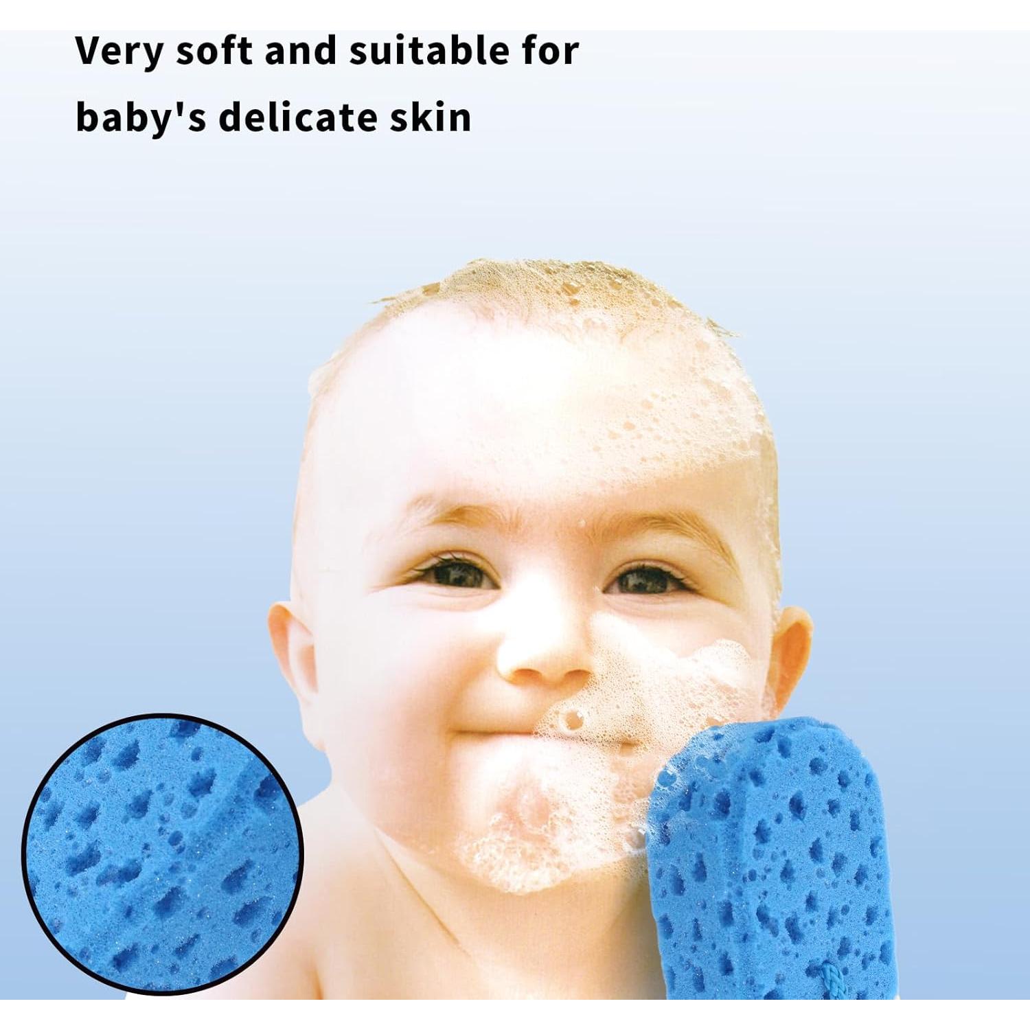 Esponjas Exfoliantes de Baño Suave LYMCY - 3 Pcs