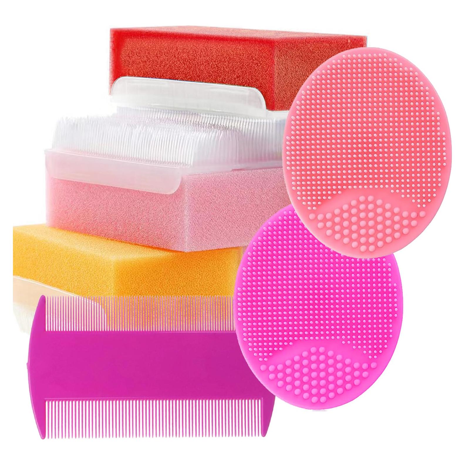 Esponjas y Cepillos para Bebés - Set 6 Piezas HFO