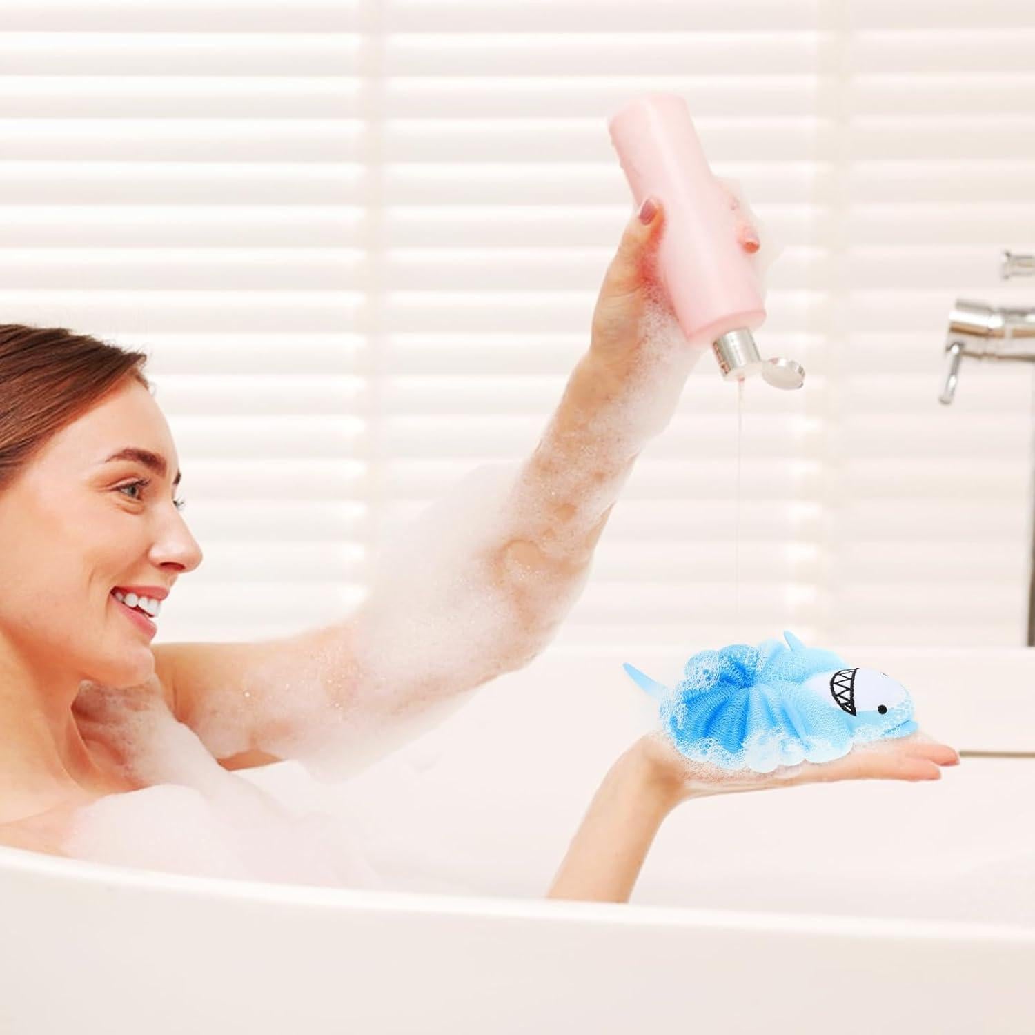 Esponjas de Baño para Niños 2 Pcs KBPNO Diseño Caricatura