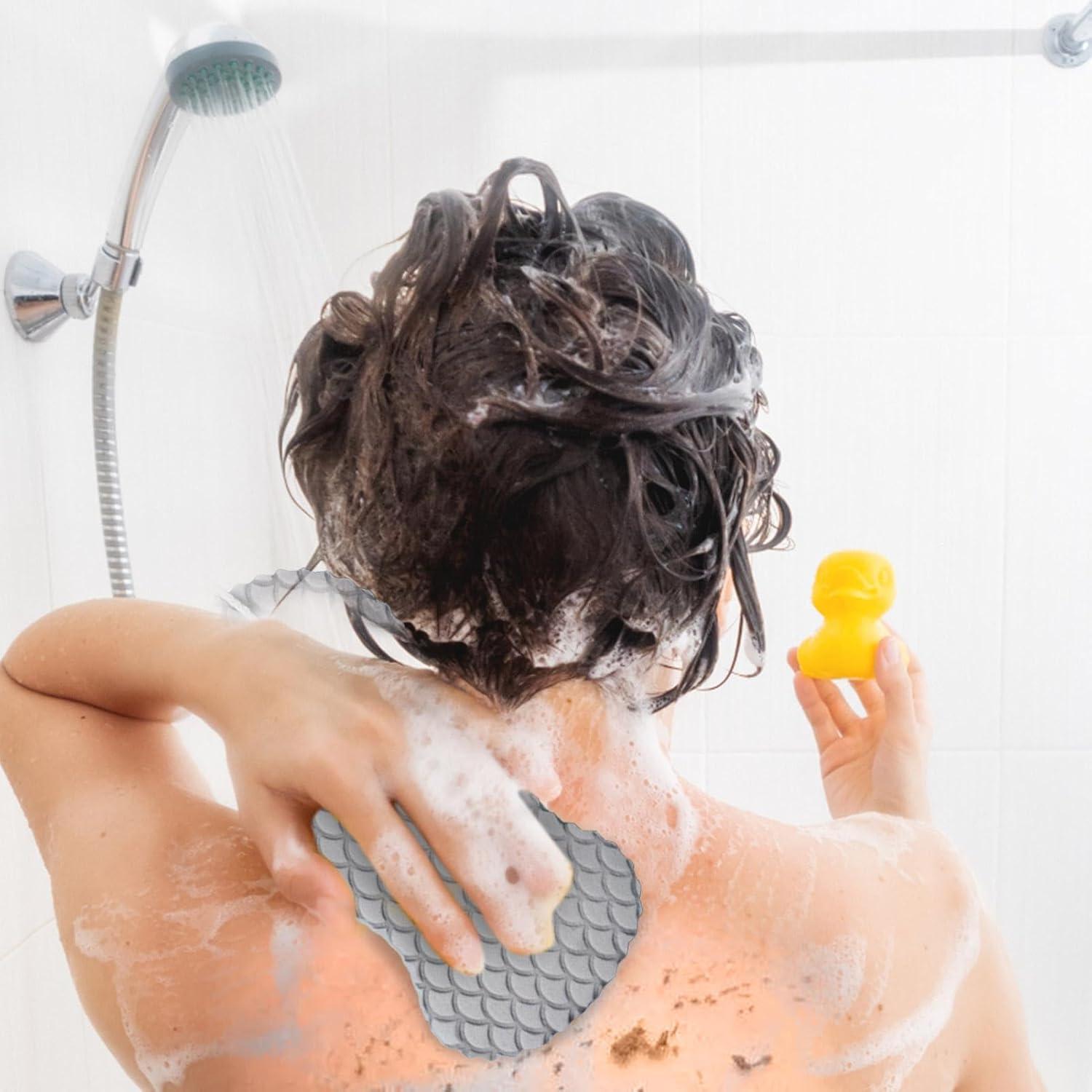 Esponja de Baño Exfoliante Gonetre Suave para Adultos y Niños