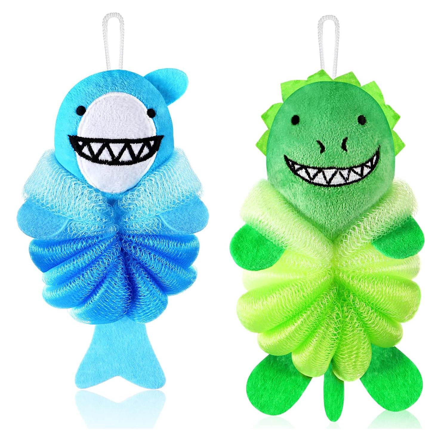 Esponjas de Baño para Niños Nuenen - 2 Pcs Animales