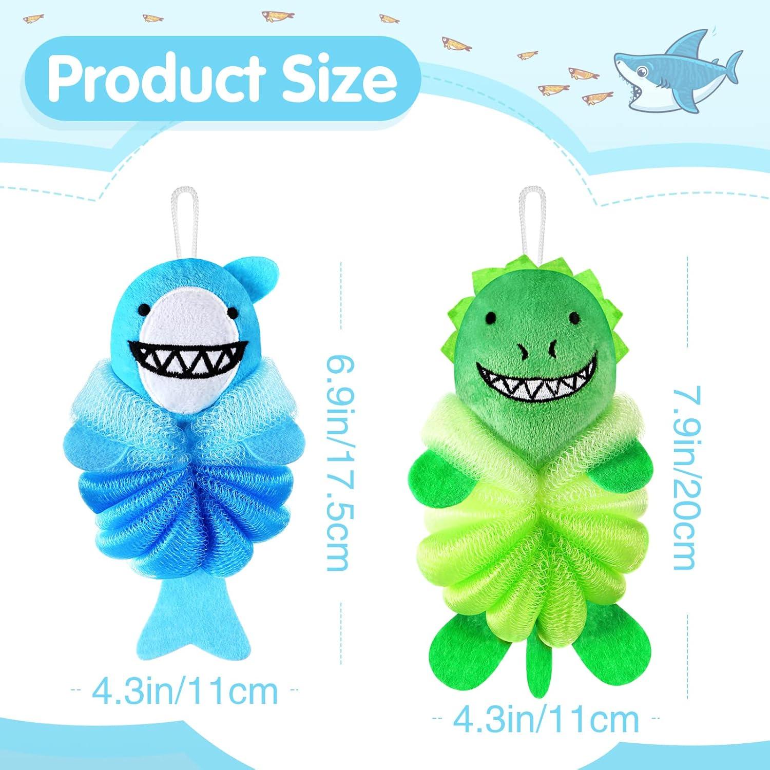 Esponjas de Baño para Niños Nuenen - 2 Pcs Animales