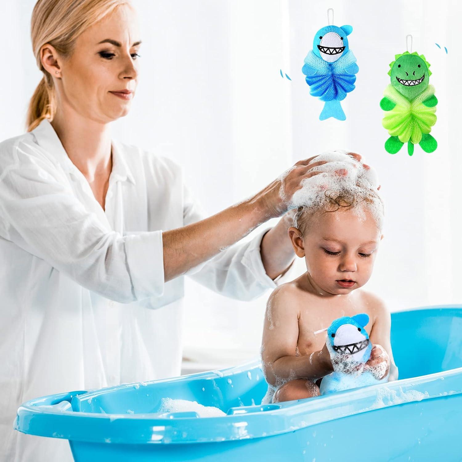 Esponjas de Baño para Niños Nuenen - 2 Pcs Animales