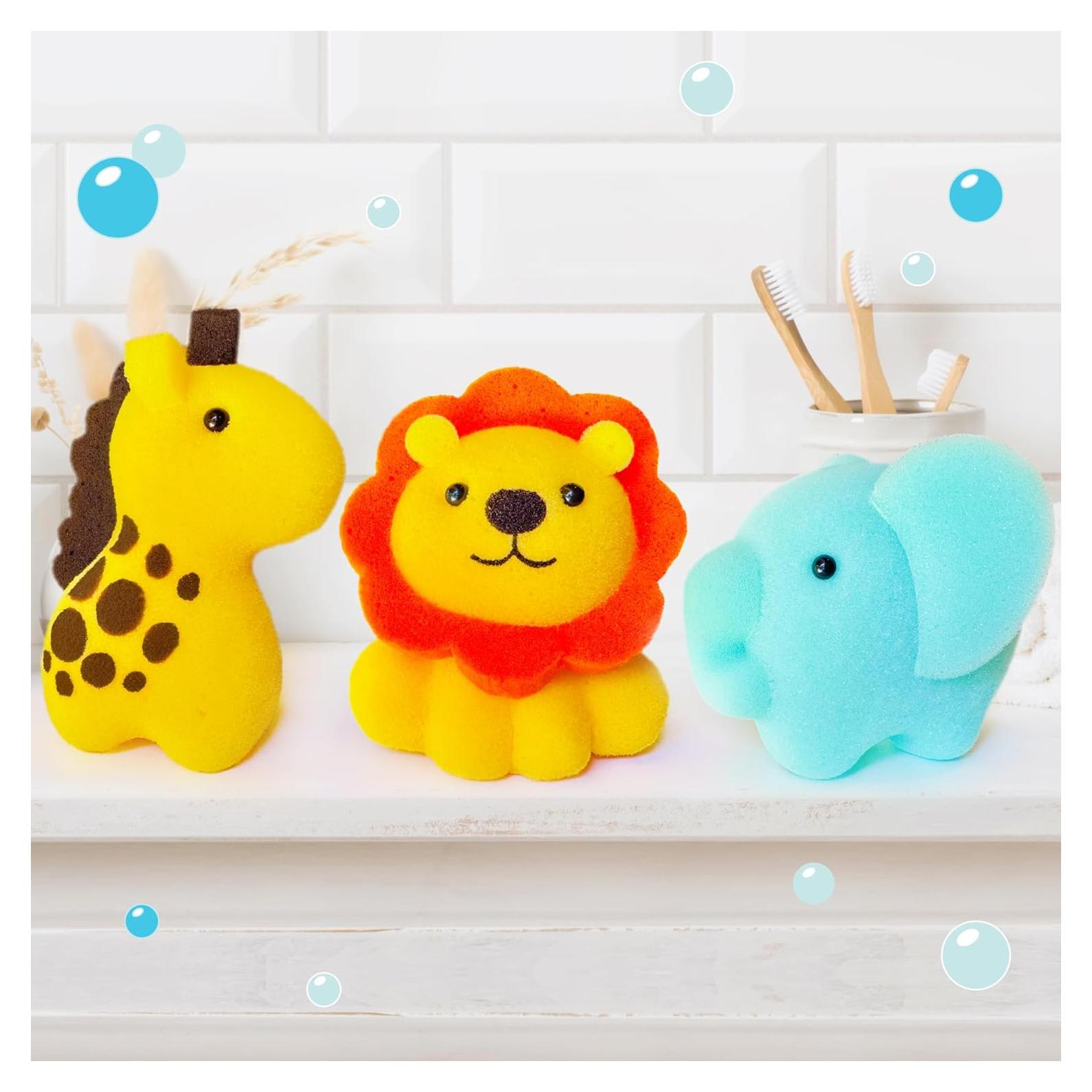 Juego de Esponjas de Baño Spongentle 3 Pack Animales