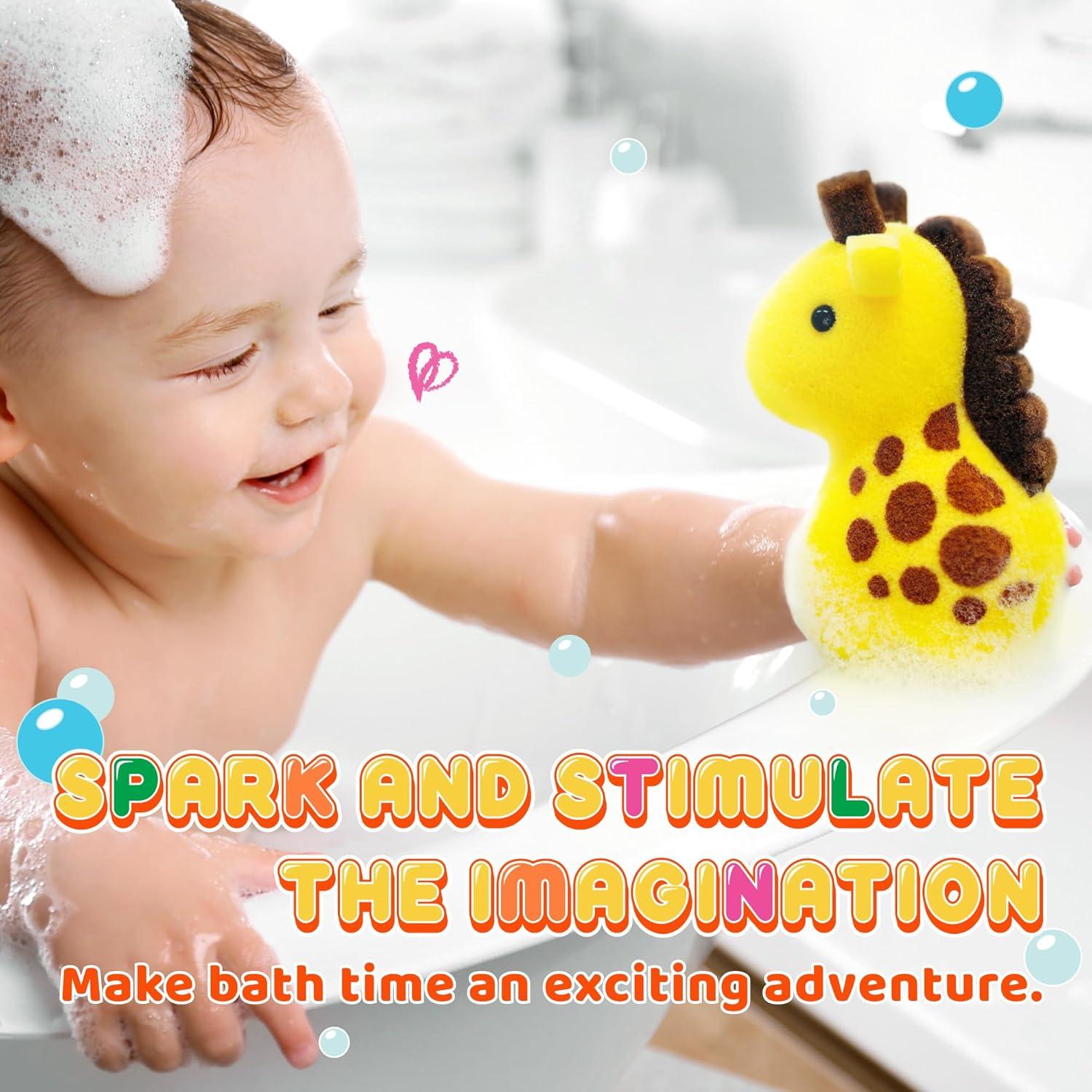 Juego de Esponjas de Baño Spongentle 3 Pack Animales