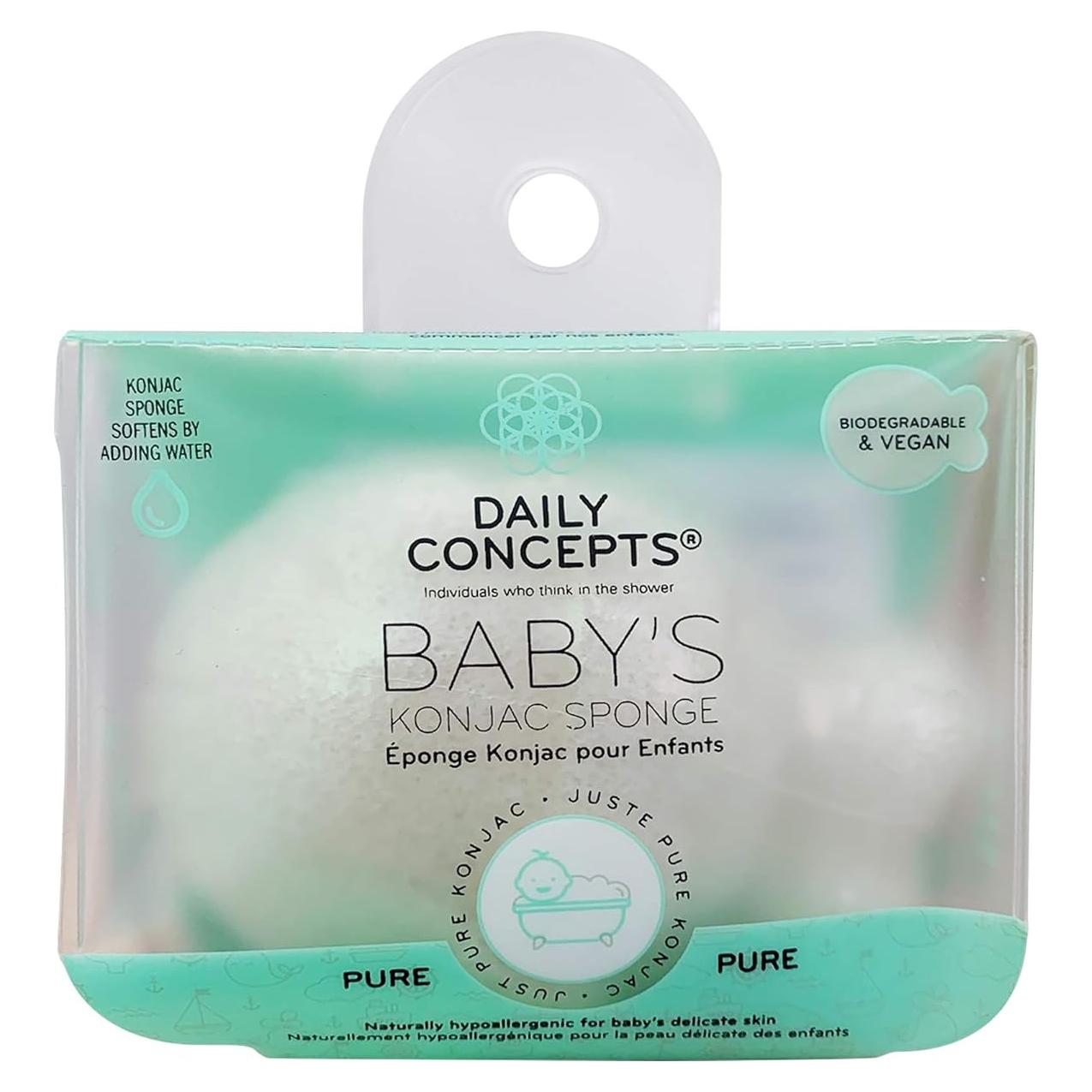 Esponja Konjac para Bebés Conceptos Diarios - Suave y Natural