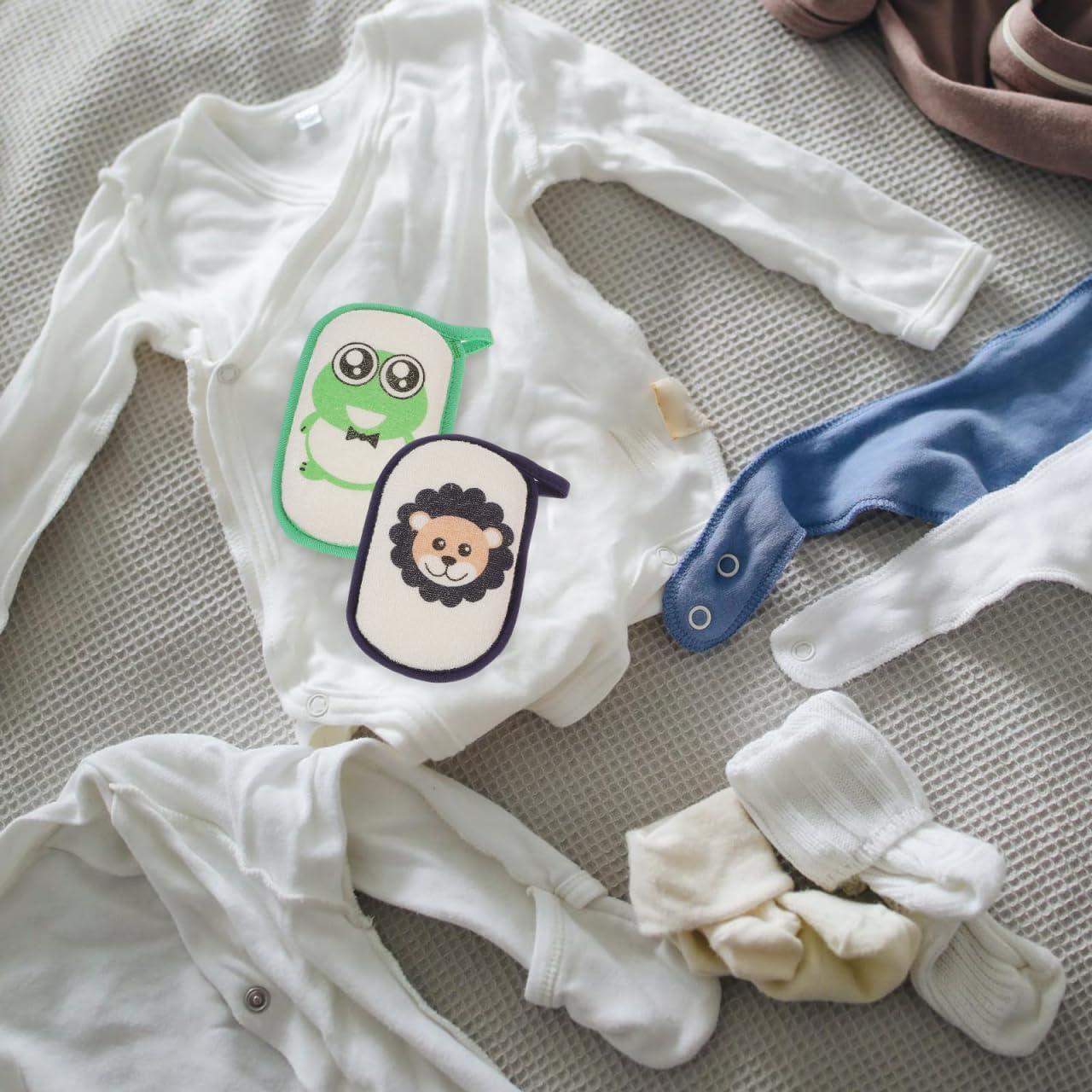 Esponjas de Baño Suaves para Bebés JECOMPRIS - 3 Pcs