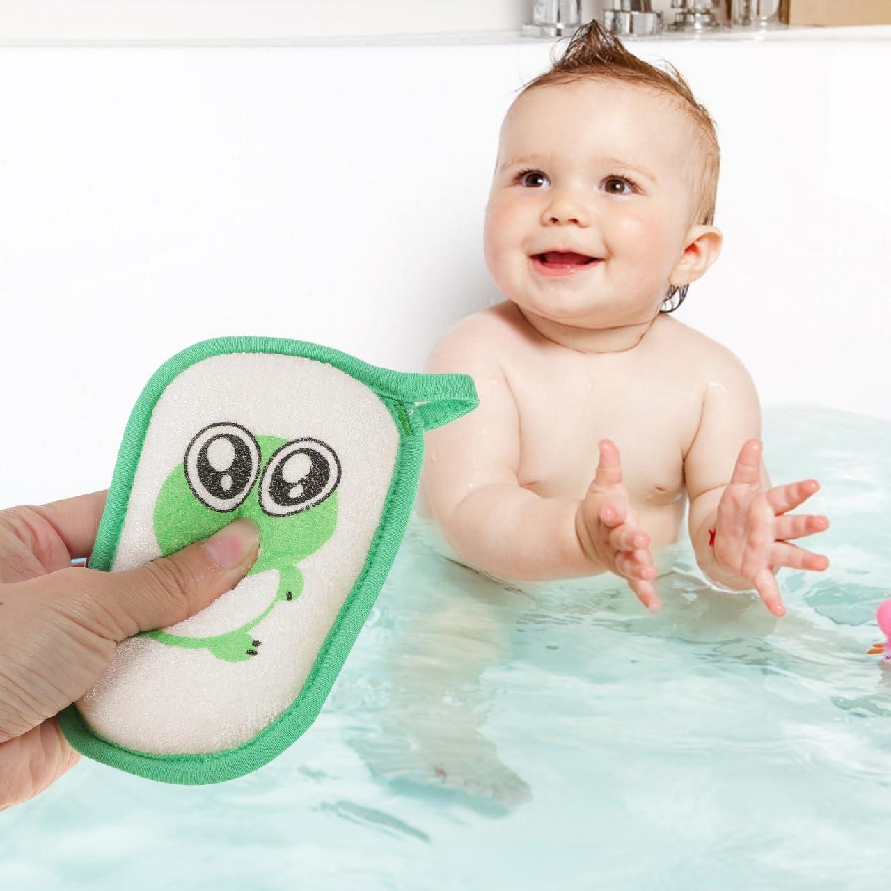 Esponjas de Baño Suaves para Bebés JECOMPRIS - 3 Pcs