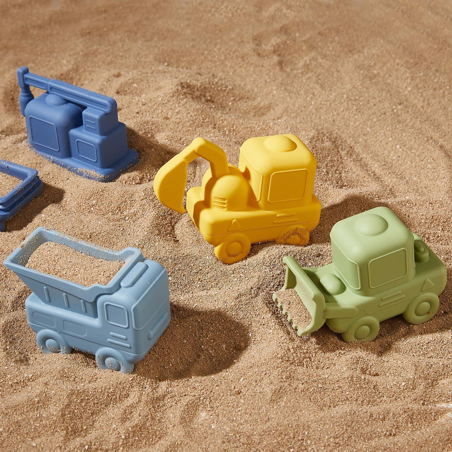 Juguetes de Baño AMCHSURI 4 Pack Silicona Apto Lavavajillas