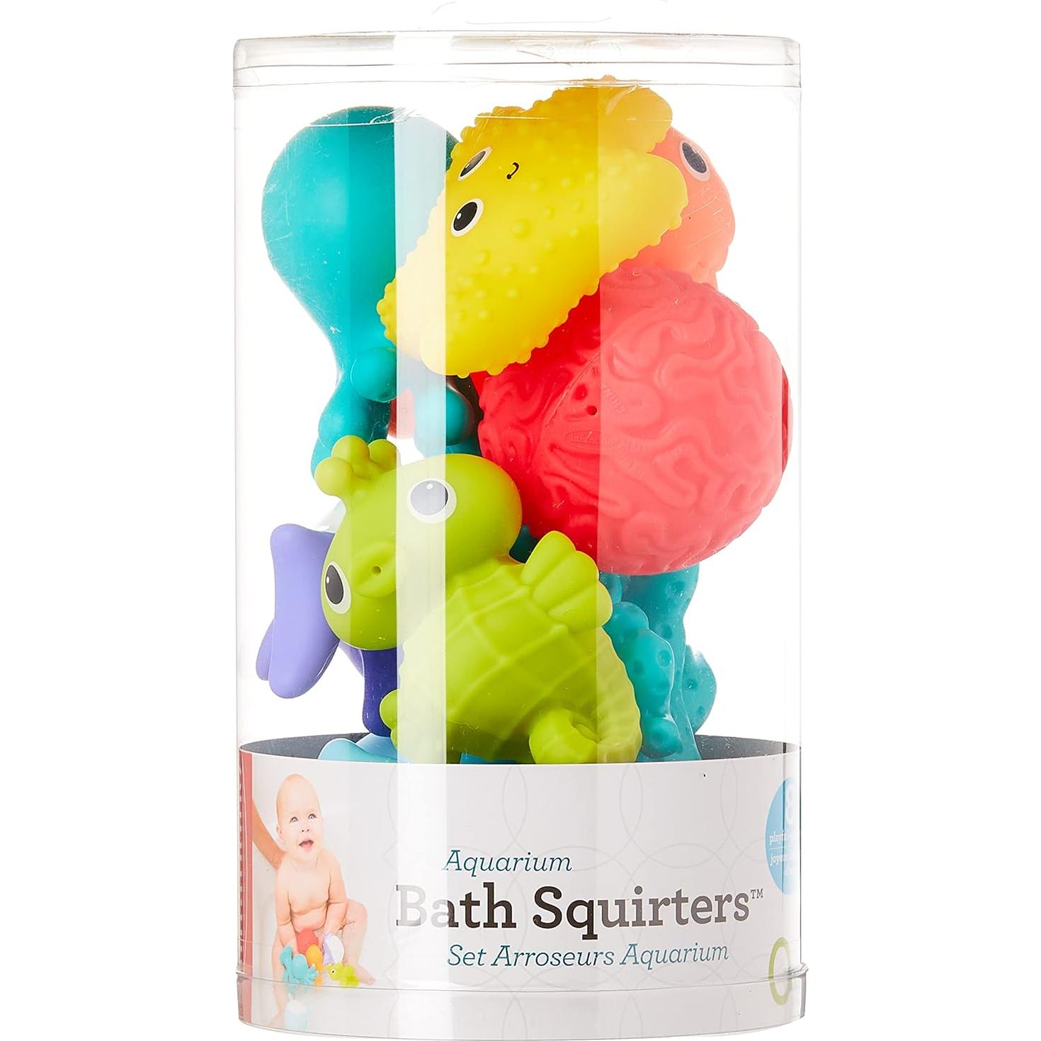 Juguetes de Baño Acuáticos Infantino - 8 Amigos del Mar