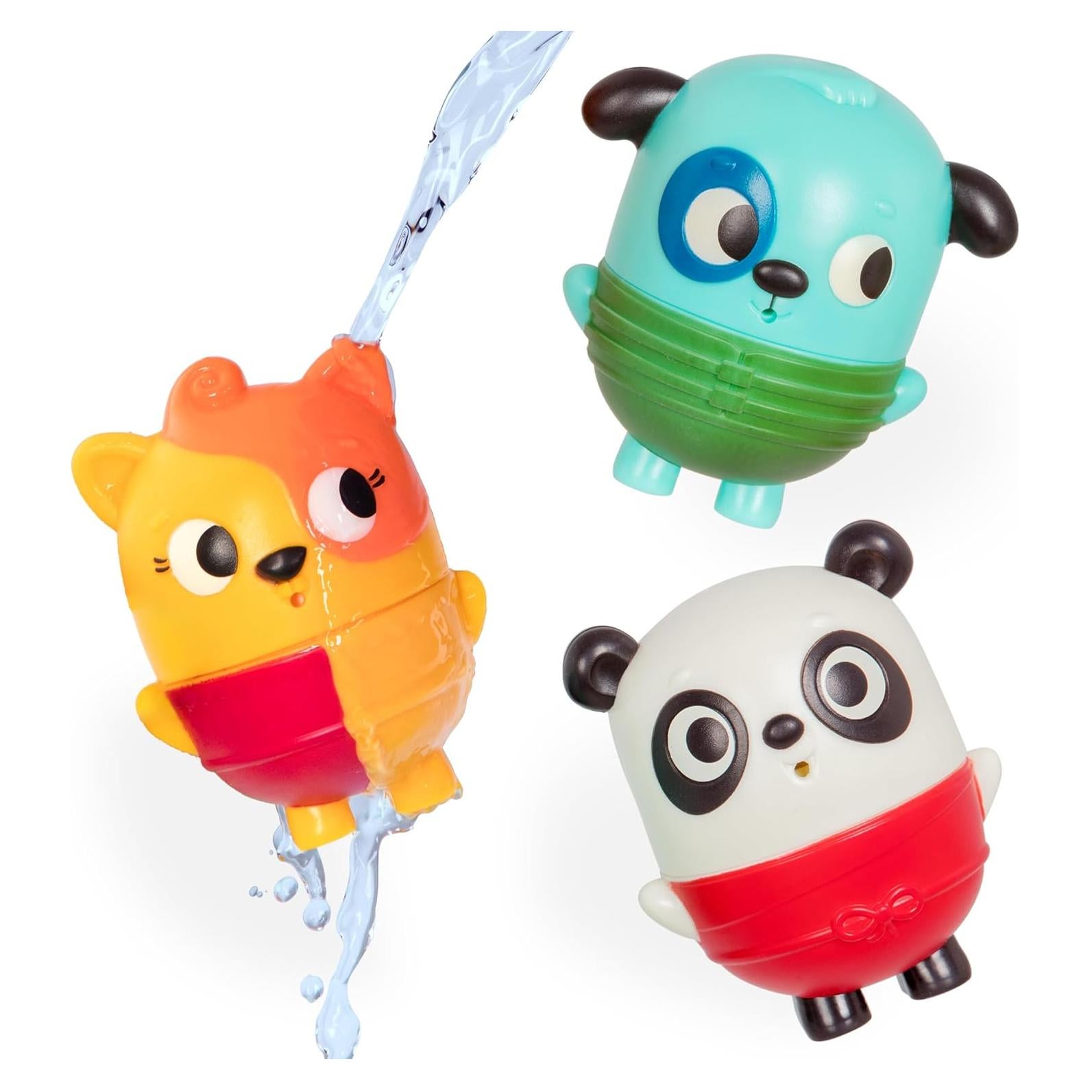 Juguetes de baño B. toys Squish & Splash 3 Animales 6+ meses