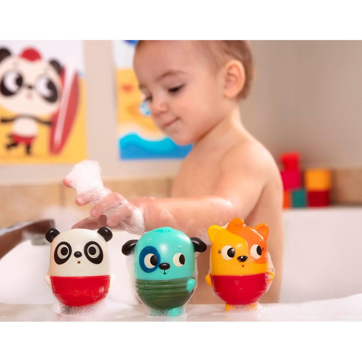 Juguetes de baño B. toys Squish & Splash 3 Animales 6+ meses
