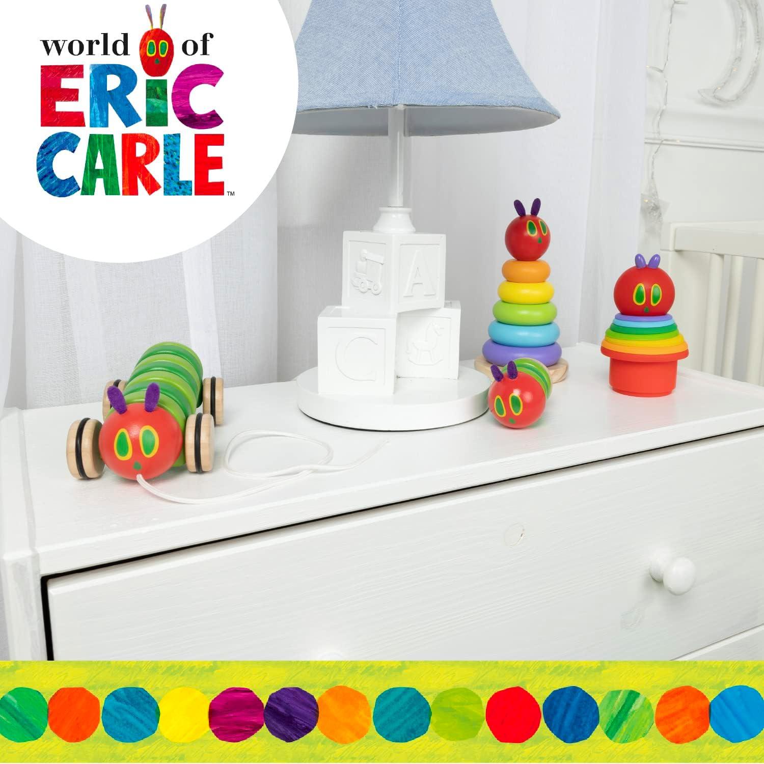 Conjunto de Tazas Apilables de Silicona Eric Carle 8 Piezas