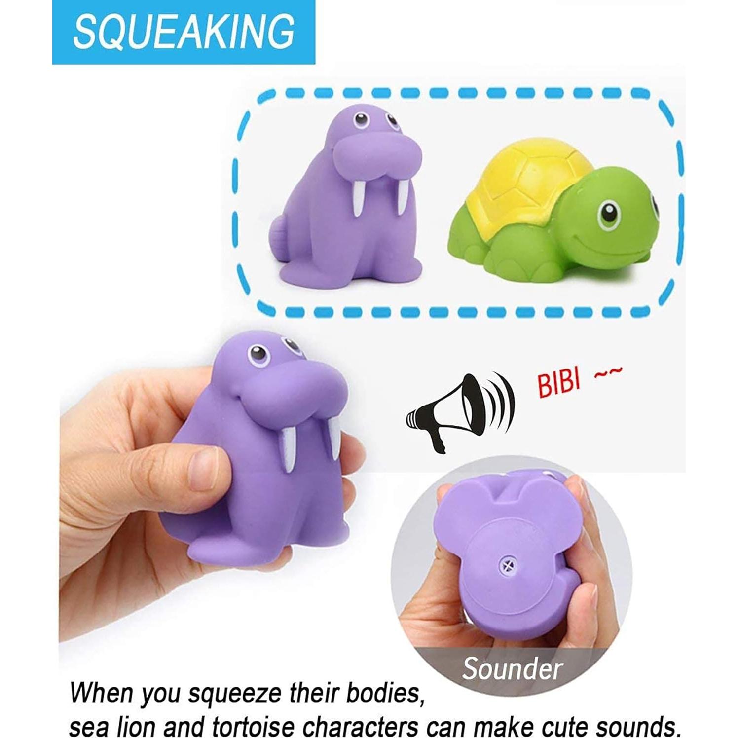 Juguete de Baño Flotante KECIABO con Animales Coloridos