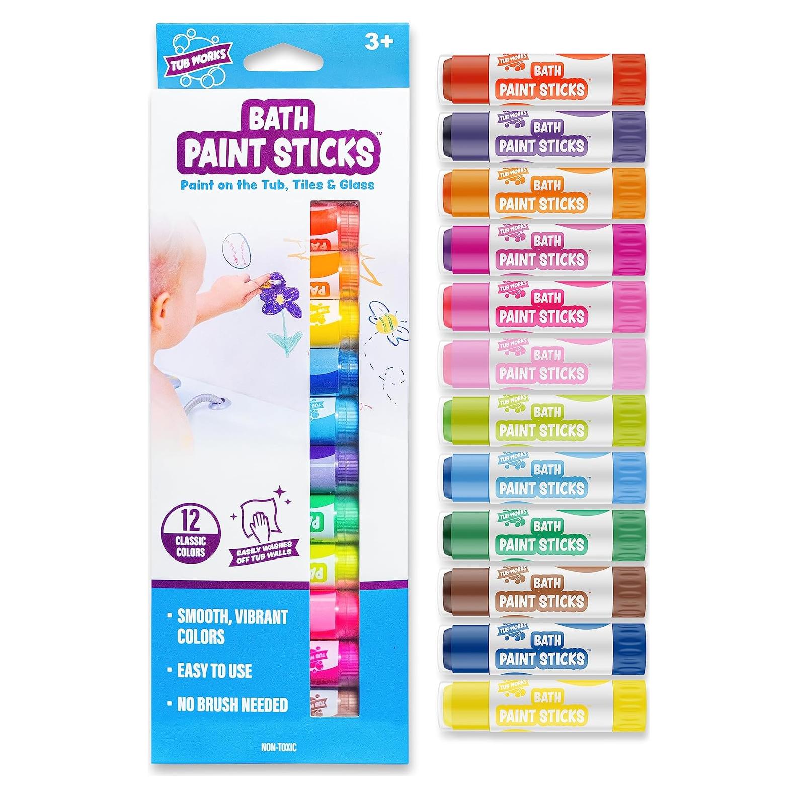 Palitos de Pintura para Baño Tub Works 12 Colores No Tóxicos
